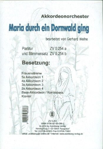 Maria Durch Ein Dornwald Ging
