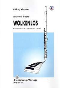 Beele, A: Wolkenlos (+CD) für Flöte und Klavier