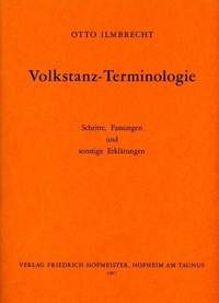 Ilmbrecht, O: Volkstanz-Terminologie -