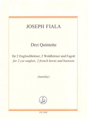 Fiala, J: 3 Quintette