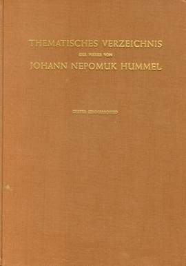 Zimmerschied, D: Thematisches Verzeichnis der