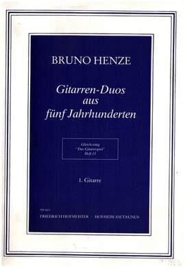 Henze, B: Das Gitarrespiel Band 13