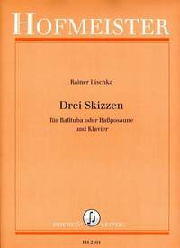 Lischka, R: 3 Skizzen für Basstuba (Bassposaune)