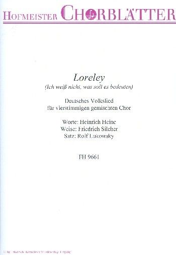 Silcher, F: Loreley