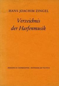 Zingel, H J: Verzeichnis der Harfenmusik