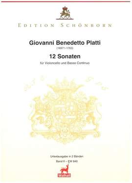 Platti, G B: 12 Sonaten Band 2 (Nr.7-12)
