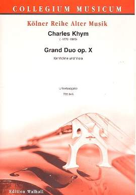 Khym, C: Grand Duo op.10