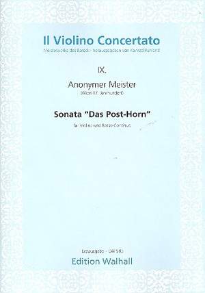 Anonymous: Sonate Das Posthorn