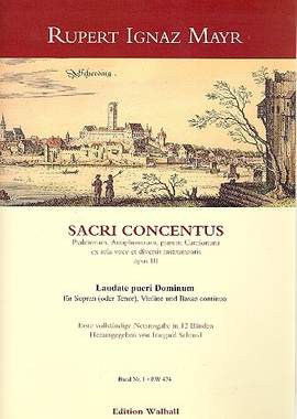 Mayr, R I: Laudate pueri Dominum