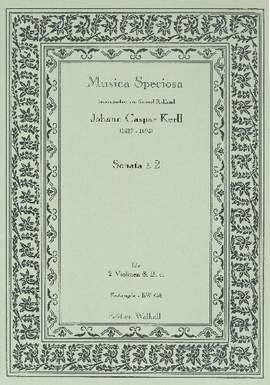 Kerll, J K: Sonata à 2