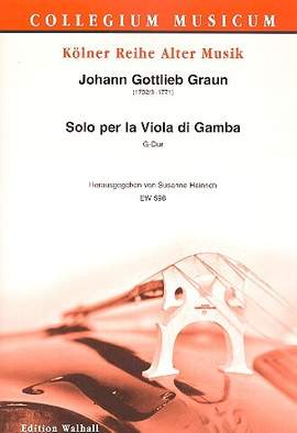 Graun, J G: Sonate G-Dur
