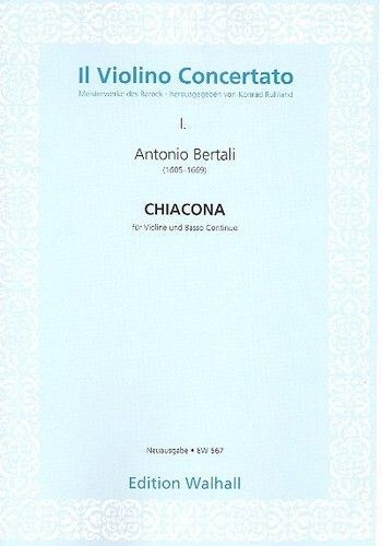 Bertali, A: Chiacona