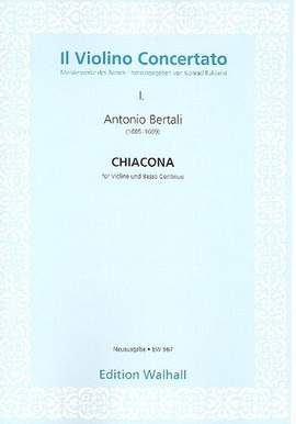 Bertali, A: Chiacona