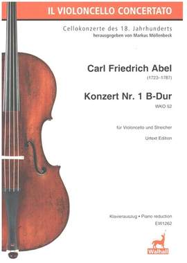 Abel, C F: Konzert B-Dur Nr.1 WKO 52