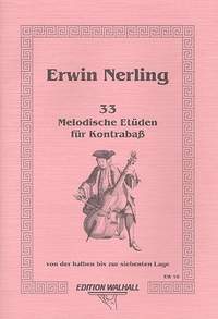 Nerling, E: 33 melodische Etüden