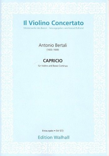 Bertali, A: Capricio