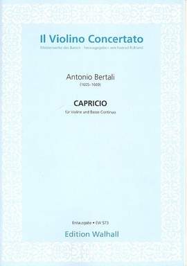 Bertali, A: Capricio