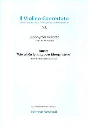 Anonymous: Sonate 'Wie schön leuchtet der Morgenstern'
