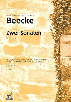 Beecke, I v: Zwei Sonaten