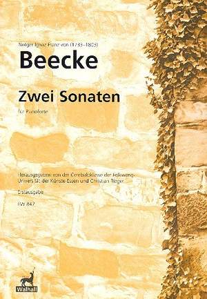 Beecke, I v: Zwei Sonaten