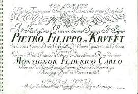 Platti, G B: 6 sonate op.3