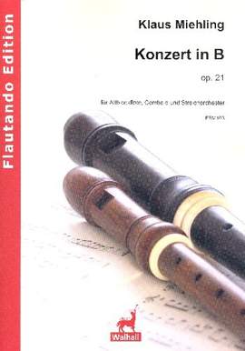 Miehling, K: Konzert B-Dur op.21