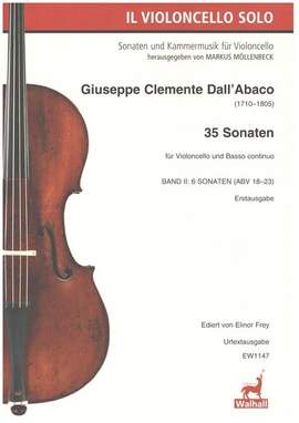 Dall'Abaco, J C F: 35 Sonaten Band 2