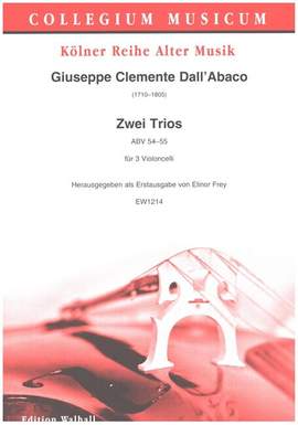 Dall'Abaco, J C F: 2 Trios ABV54-55