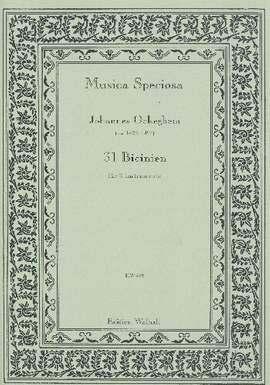 Okeghem, J: 31 Bicinien