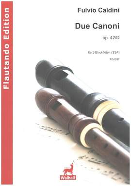 Caldini, F: 2 Canoni