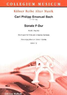 Bach, C P E: Sonate F-Dur