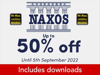 Naxos - 50% off Hi-Res downloads