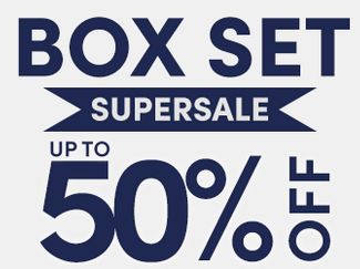 Boxsets sale 	Up to 50% off