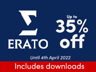 Erato - up to 35% off selected recordings