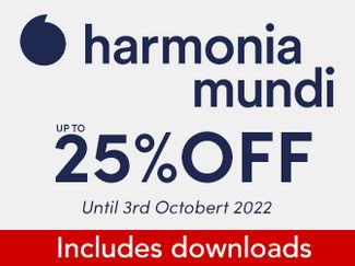 Harmonia Mundi - up to 25% off