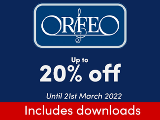 Orfeo - up to 20% off selected recordings